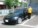 中古車オークション　ＢＭＷ３３０Ｉ　外装