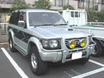 中古車オークション　パジェロ　外装