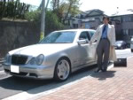 中古車オークション AMG E55 外装