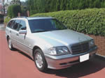 中古車オークション　ベンツ　Ｃ２００ワゴン　外装