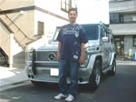 中古車オークション AMG G55L 外装