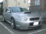中古車オークション　インプレッサ　外装