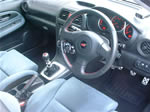 中古車オークション　インプレッサ　内装