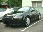 中古車オークション アウディーTT 外装