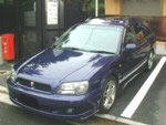 中古車オークション　レガシーワゴン　外装