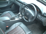 中古車オークション AMG C32 コンプレッサー 内装