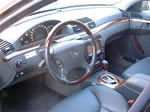 中古車オークション　ベンツＳ３５０　内装